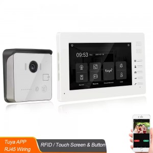 1080P HD Video Doorbell Outdoor Camera with Multiple Color Indoor Screen Support Remote Unlocking Door Bell Door Phone for Villa