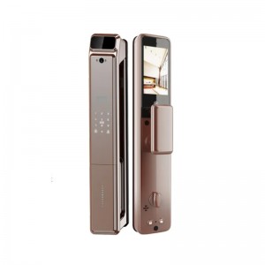 G22 Full-automatic 3D face recognition + 4.5-inch active intercom peephole dual camera fingerprint smart door lock