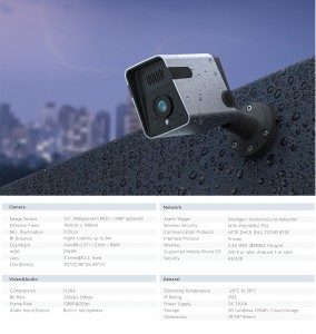 Smart Wireless Bullet Camera