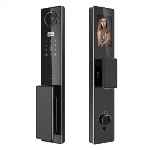 D20 Fully automatic 3D face recognition active intercom visual peephole UsmartGo APP smart door lock