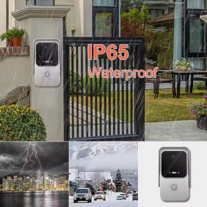 IP Intercoms System 10 Inch Display Monitor Tuya Smart APP Remote RFIC Access Video Door Phone Villa Apartment Doorbell Camera