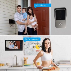 7 Inch Video Intercom Doorbell Camera Tuya Smart APP Door Phone Entry System Night Vision for Villa Home Security